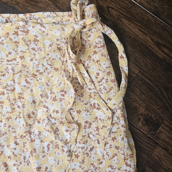 Abercrombie Floral Skirt Womens Size L Nwt - Picture 3 of 9